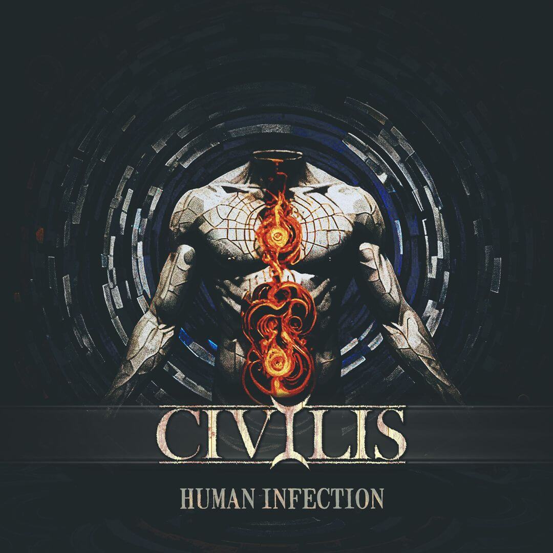 Cover art of the single Human Infection by Civilis, 2025