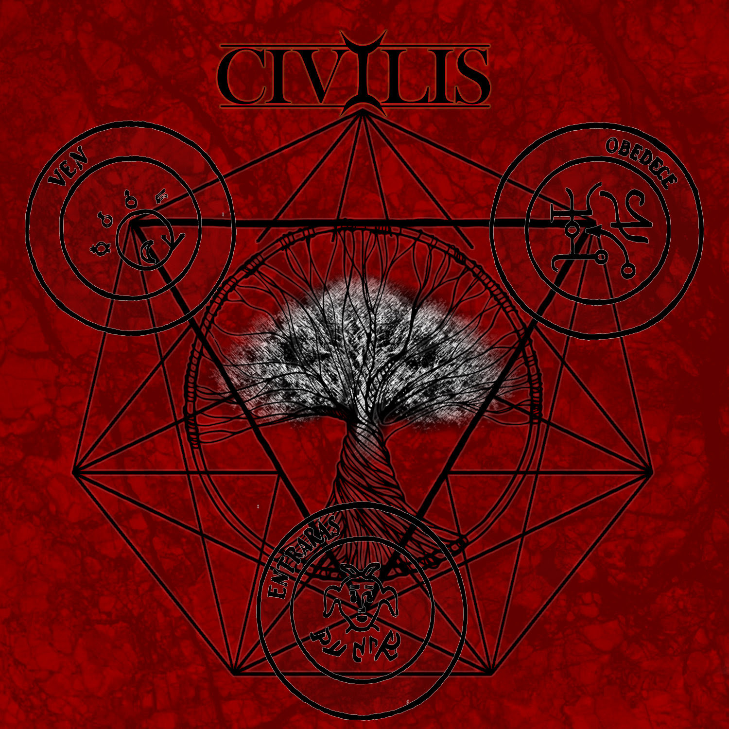 Cover art of Civilis' album I, 2018
